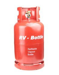 11kg Refillable LPG Gas Bottle - Steel