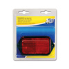 Retro-reflector 95x60mm red screw fixing in packaging