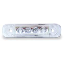Jokon Lampa obrysowa LED PL 24-2 biała 12 V 65 x 16 x 16 mm - przyczepa i kamper