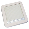 LED Crystal Roof Window 400x400 mm with Blackout Roller and Mosquito Net