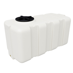 Prostokątny lekki pojemnik 200 l UHPLAST biały