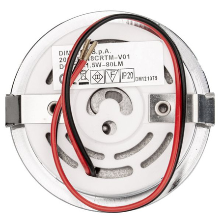 Wpuszczana lampa dotykowa LED Dimatec Spotlight Touch, chrom