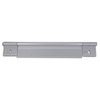 Anodised aluminium hinge 290 mm 2 holes