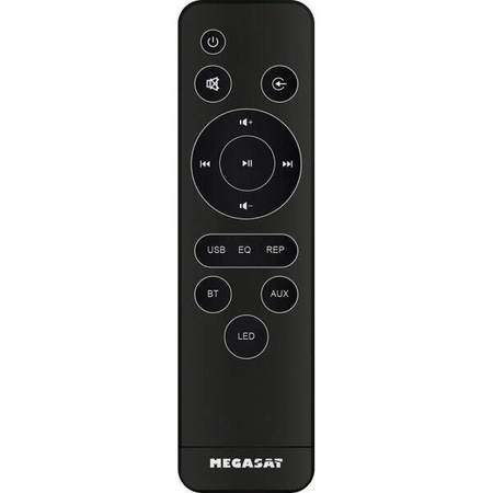Soundbar Megasat Klangwunder V – 30 W Bluetooth 4.0 – 12/230 V
