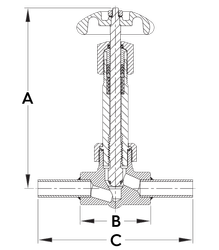 REGO BK9475A 5/8” OD Cryogenic Shut-Off Valves - Extended Bonnet