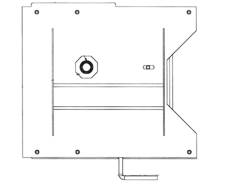 Obrotnica fotela kierowcy Sportscraft do Mercedes Sprinter / VW LT II 1996–2002, płaska, do fotela oryginalnego