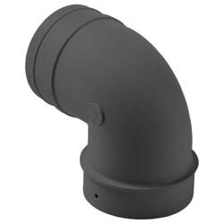 Truma Kolano BGC do rur ciepłego powietrza ø 65 / 72 mm - czarne, 34092-01