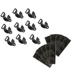 Best Camping Parts klipsy do markizy 10 sztuk czarne