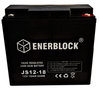 Akumulator kwasowo-ołowiowy ENERBLOCK AGM 12V, 18AH Seria JS