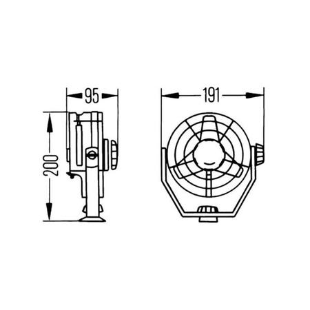 Hella Turbo Fan 24V – wentylator dmuchawa obrotowy 2-stopniowy