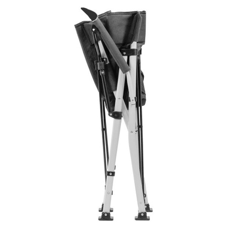 Brunner Raptor NG 2.0 krzesło składane czarne, nośność 120 kg - kemping i kamper