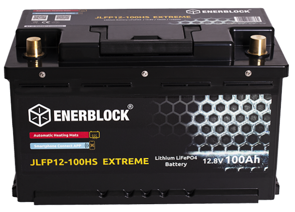 Akumulatory Enerblock LiFePO4 LITHIUM EXTREME Seria JLFP 12,8V, 100AH