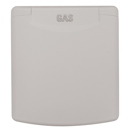 Jasnoszare gniazdo zewnętrzne do gazu ABL z szybkozłaczem