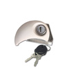 Flap Lock Moon left with cylinder and keys