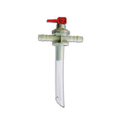 Drain valve hose connection