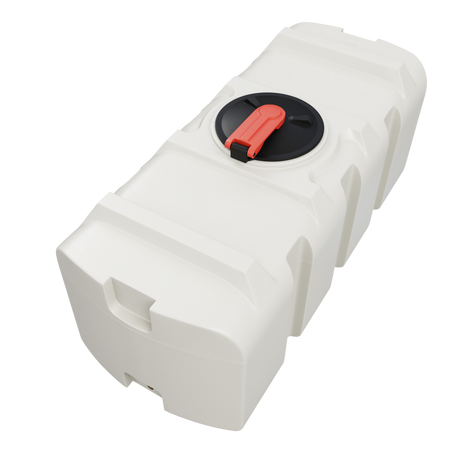 Prostokątny pojemnik 500 l do transportu UHPLAST biały