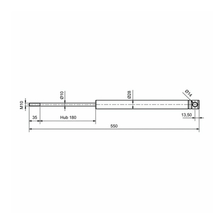 Amortyzator do urządzenia najazdowego KNOTT KF 27-B | 870031. 09-14 Oryginalny