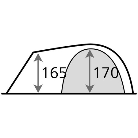 Dome Tent Tessin 4.1