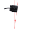 Recessed RCA IR rear view camera
