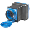 AS Schwabe CEE 16 A to Schuko adapter plug 230 V, approx. 3.5 kW, IP44 - compact, for motorhome and caravan