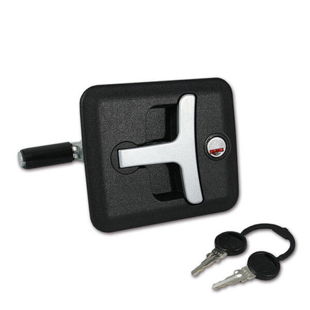 Zamek kompresyjny z cylindrem i kluczami