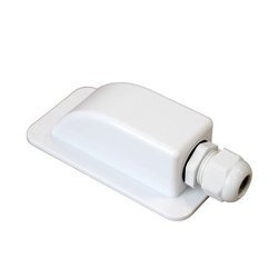 Przejściówka przelotka BIAŁA dachowa na 1 przewód / kabel solarny