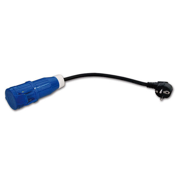 Adapter przedłużający gniazdo CEE i wtyczka Schuko
