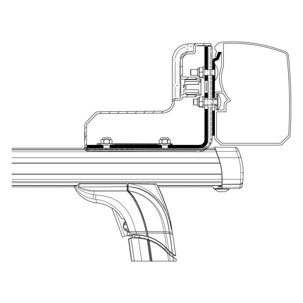 Adapter markizy do bagażnika dachowego Thule Omnistor 3200