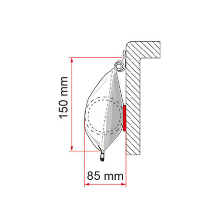CaravanStore 550 XL - Royal Grey
