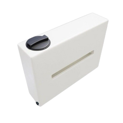 Prostokątny pionowy pojemnik do kampera 80 l UHPLAST biały