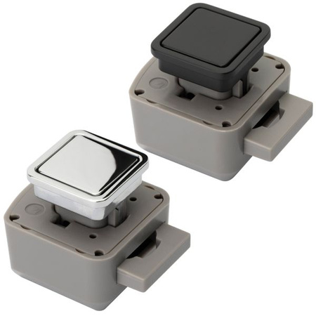 Zamek wciskany Confurn R-EVOLUTION Square CV chrom