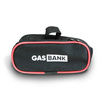 GasBank SET etui na adaptery tankowania LPG z 3 przegródkami - 4 komory, 7,5 x 18 x 8 cm, czarne