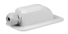 Wlot kablowy Carbest 124mmx93mmx38mm biały