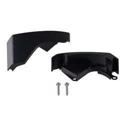 Front Bezel End Caps Anthracite TO 6300, Set Left + Right