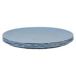 Talerz płaski CLUB PLATE 260 niebieski 26cm 4-osobowy