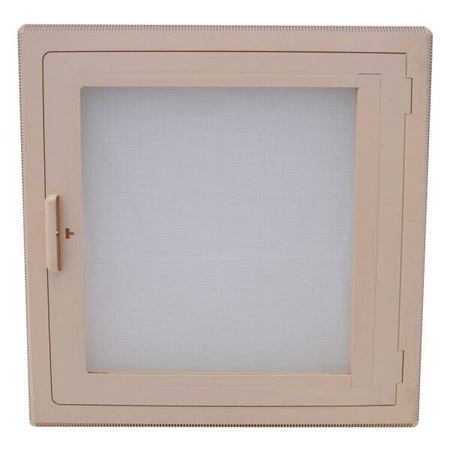 Okno dachowe MPK Skylight model 46 z beżową ramą, bez rolety