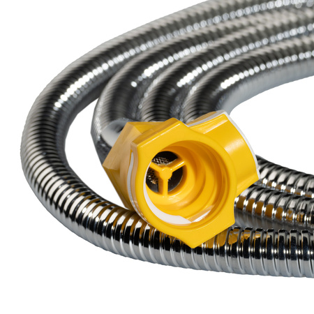 shower head with hose and connector