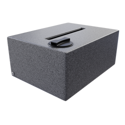 Prostokątny poziomy pojemnik do kampera 150 l UHPLAST marmurowy