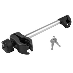 Drążek montażowy z zaciskiem do ramy roweru EUFAB 43 cm