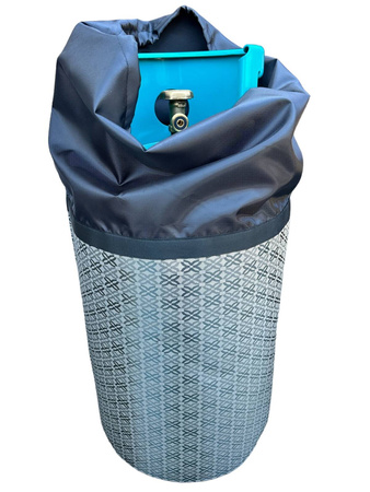 Cover for a 11kg gas cylinder LIMITED GRAY GalloNero