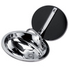 Concealed circular sink with tap