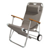 Leżak plażowy Frankana Freiko Beach Lounger na kółkach