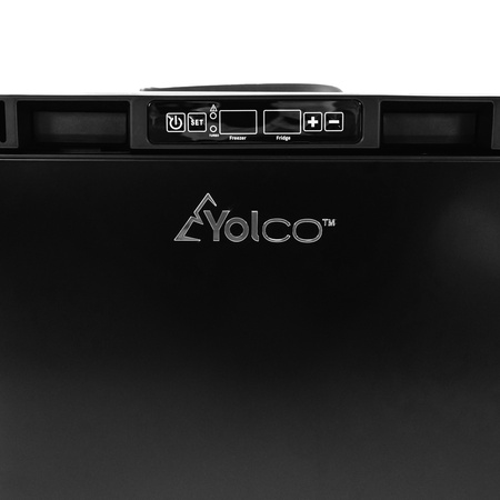 Yolco lodówka kompresorowa do zabudowy RL50M 42,6 l, dwustrefowa, czarna