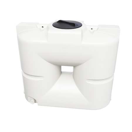 UHPLAST Zbiornik płaski B-1000 NEW 1000 l polietylen biały - woda i deszczówka, przechodzi przez drzwi