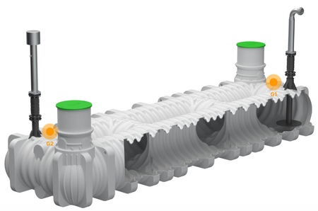 AQUAstay DRINKING WATER TANK FLAT 15.000 L WHITE