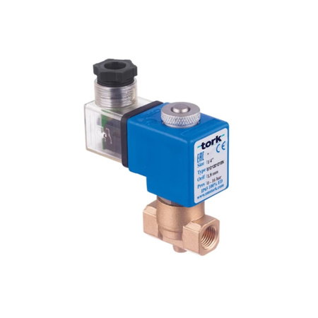 Solenoid valve 1/4" N.C 230VAC 15W NBR 0-7bar