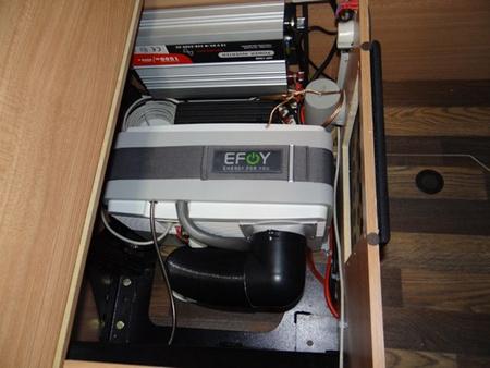 Ogniwo paliwowe generator prądu EFOY 150 BT 12/24V 75W
