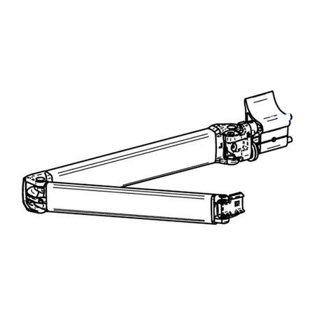 Articulated Arm 2 m Right TO 5002 2.6 m