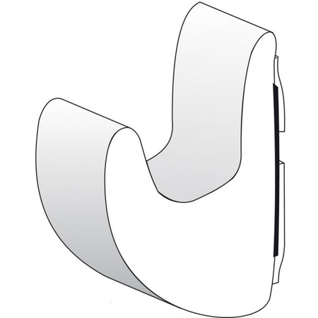 Elastyczna rynna deszczowa Fiamma Drip Stop 75 cm biała