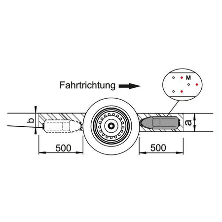 Napęd manewrowy AL-KO Mammut M20 pojedyncza oś max. masa 2250 kg